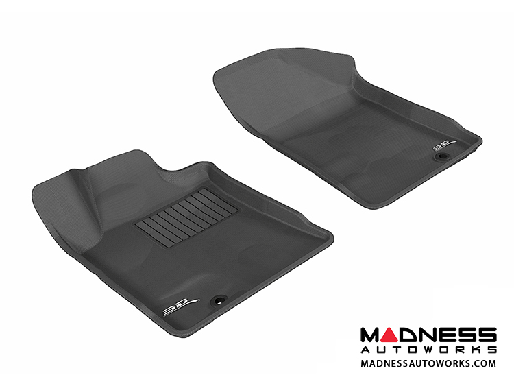 Nissan Maxima Floor Mats (Set of 2) - Front - Black by 3D MAXpider